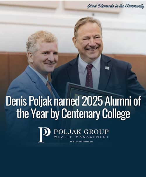 Denis Poljak Name 2025 Alumni of year by Centenary College